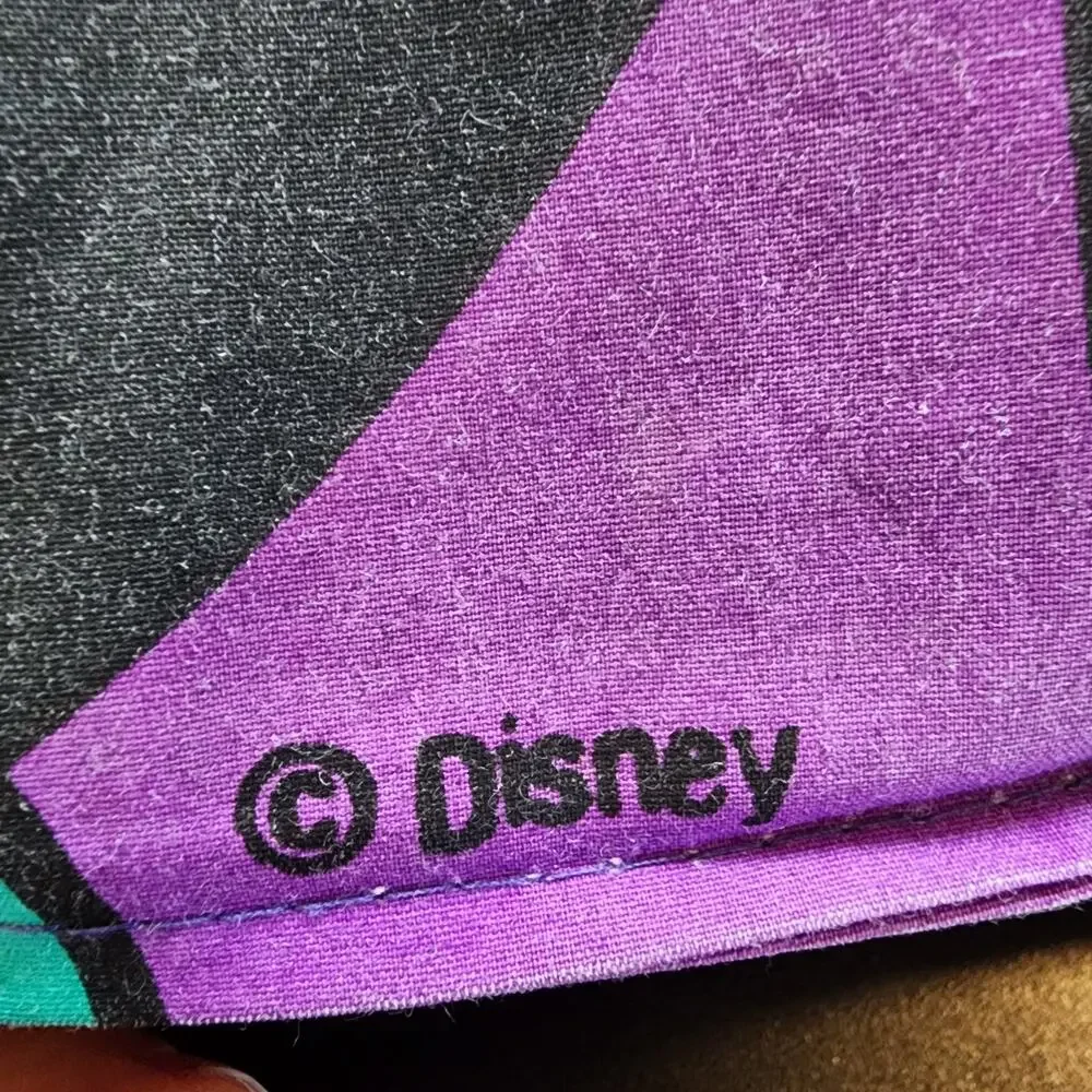 Disney Aladdin And Jasmine Pillow Double Sided 19” 90s USA Vintage 1990s